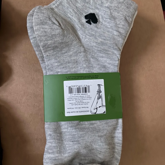 Kate Spade 3 Pack of Quarter Socks-Perfect for adding that touch of style - Picture 2 of 3